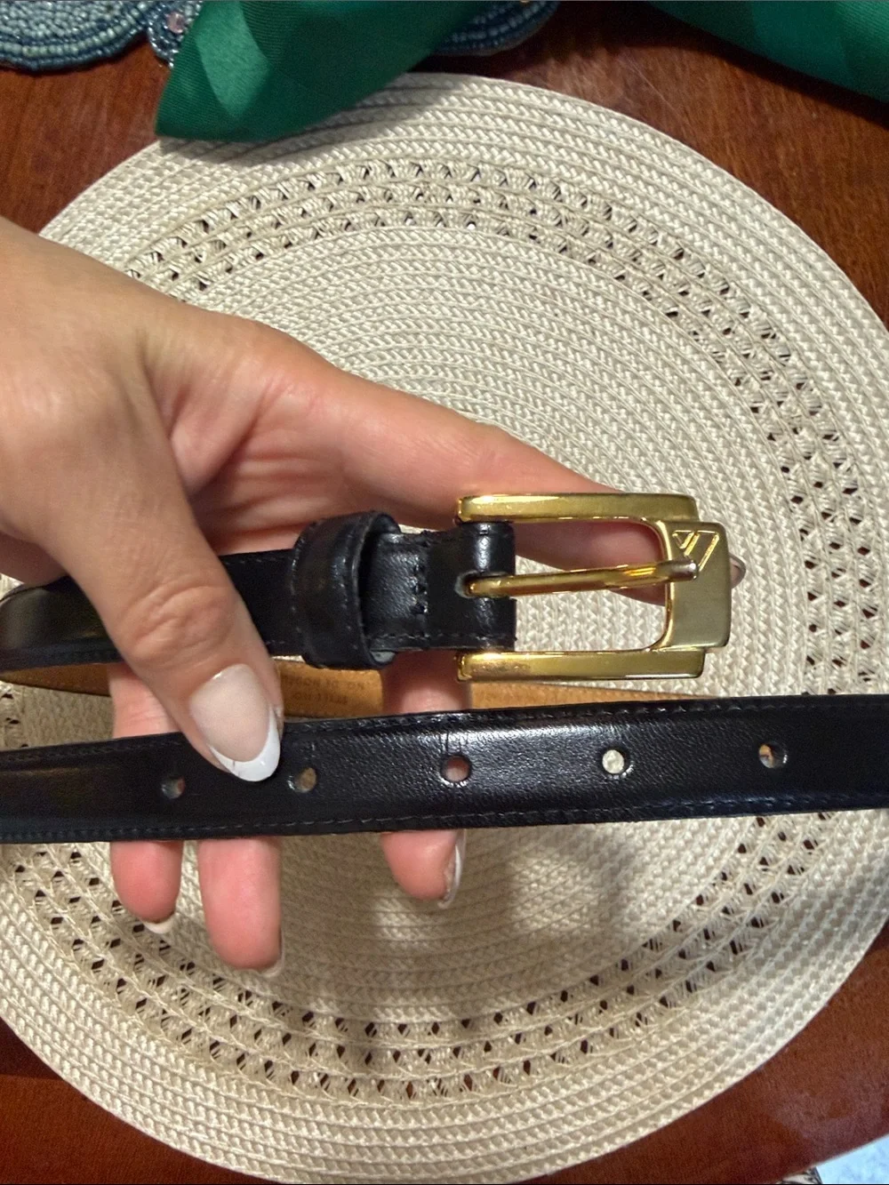 Vintage 1990 Liz Claiborne leather belt